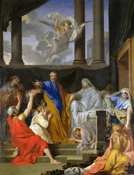St. Peter erweckt die Witwe Tabitha zum Leben, 1652